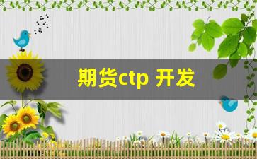 期货ctp 开发(期货交易ctp)_https://www.hangfeite.com_北交所_第1张